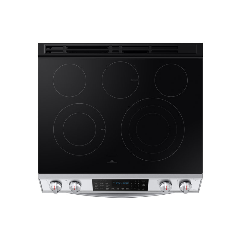 Samsung 30" 6.3 cu. ft Smart Slidein Electric Range & Reviews Wayfair